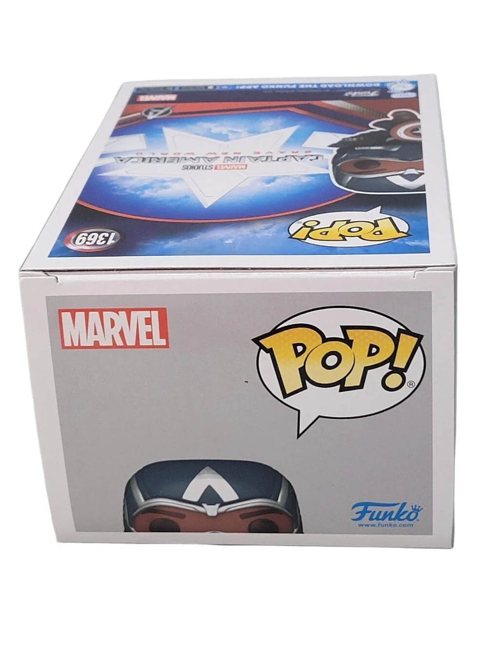 Funko POP! Marvel Captain America Brave New World #1369 Collector Corps